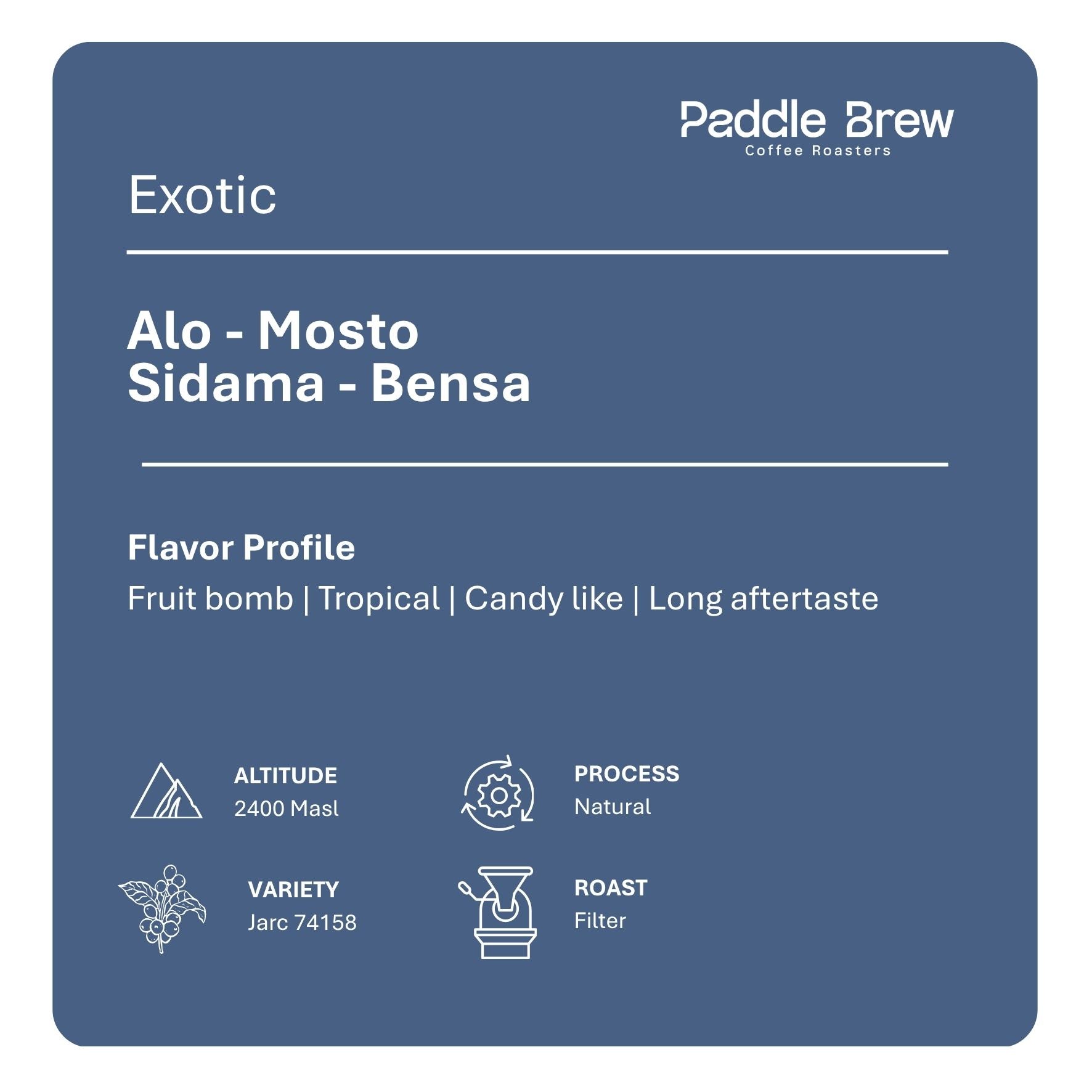 Alo - Mosto Sidama - Bensa