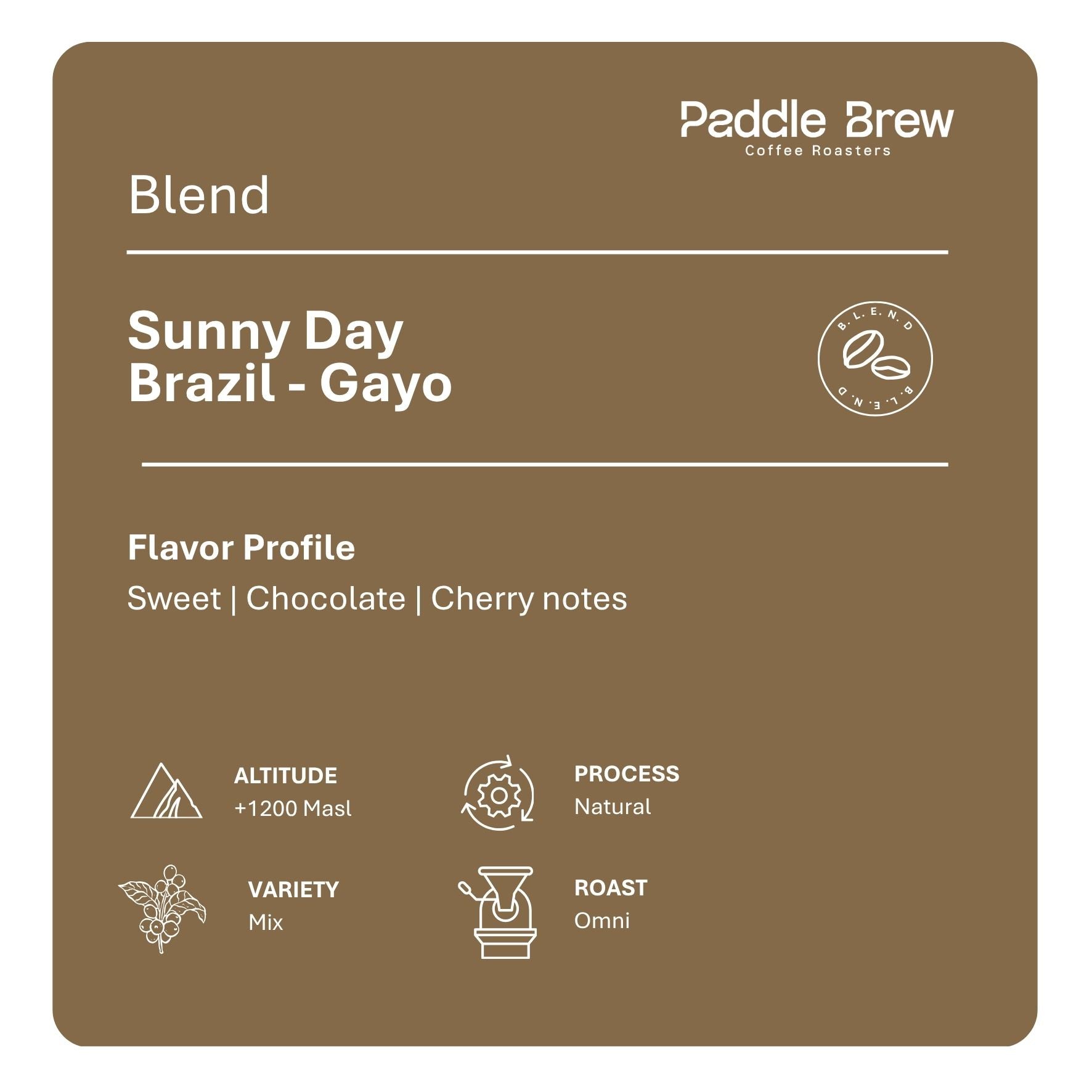 Blend - Sunny Day Brazil - Gayo